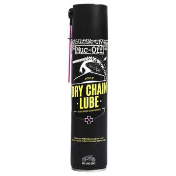 Muc-Off Motorcycle Motorbike Dry PTFE Chain Lube - 400ml O X Z Ring